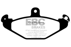 Pastiglie Sportive Stradali EBC Yellowstuff - EBC-DP4885R