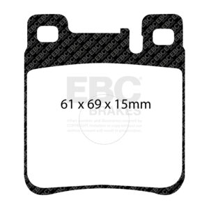 Pastiglie Sportive Stradali EBC Yellowstuff - EBC-DP4887R