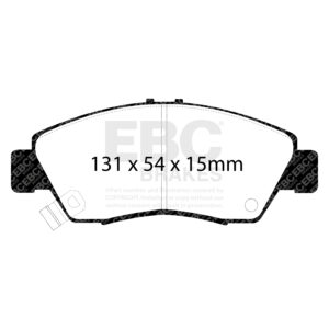 Pastiglie Sportive Stradali EBC Yellowstuff - EBC-DP4890R