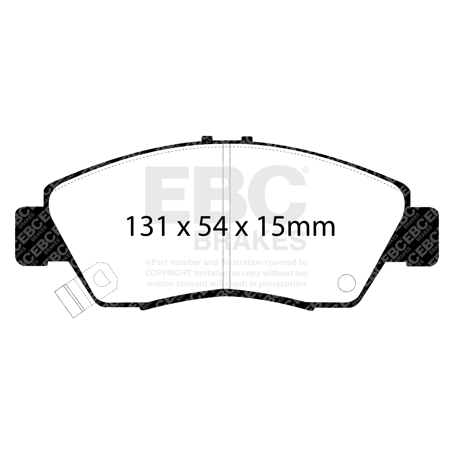 Pastiglie Sportive Stradali EBC Yellowstuff - EBC-DP4890R