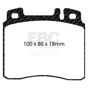 Pastiglie Sportive Stradali EBC Yellowstuff - EBC-DP4963R
