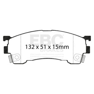Pastiglie Sportive Stradali EBC Yellowstuff - EBC-DP4971R