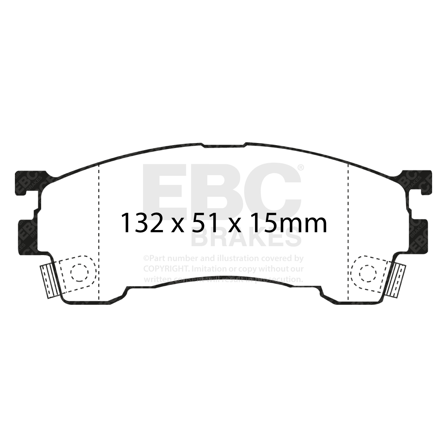 Pastiglie Sportive Stradali EBC Yellowstuff - EBC-DP4971R