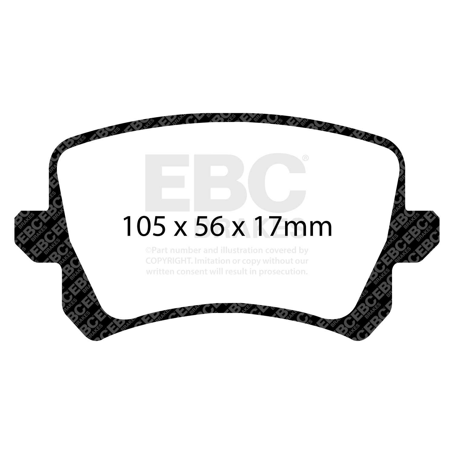 Pastiglie Sportive Stradali EBC Yellowstuff - EBC-DP42004R
