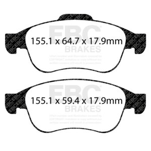 Pastiglie Sportive Stradali EBC Yellowstuff - EBC-DP42023R