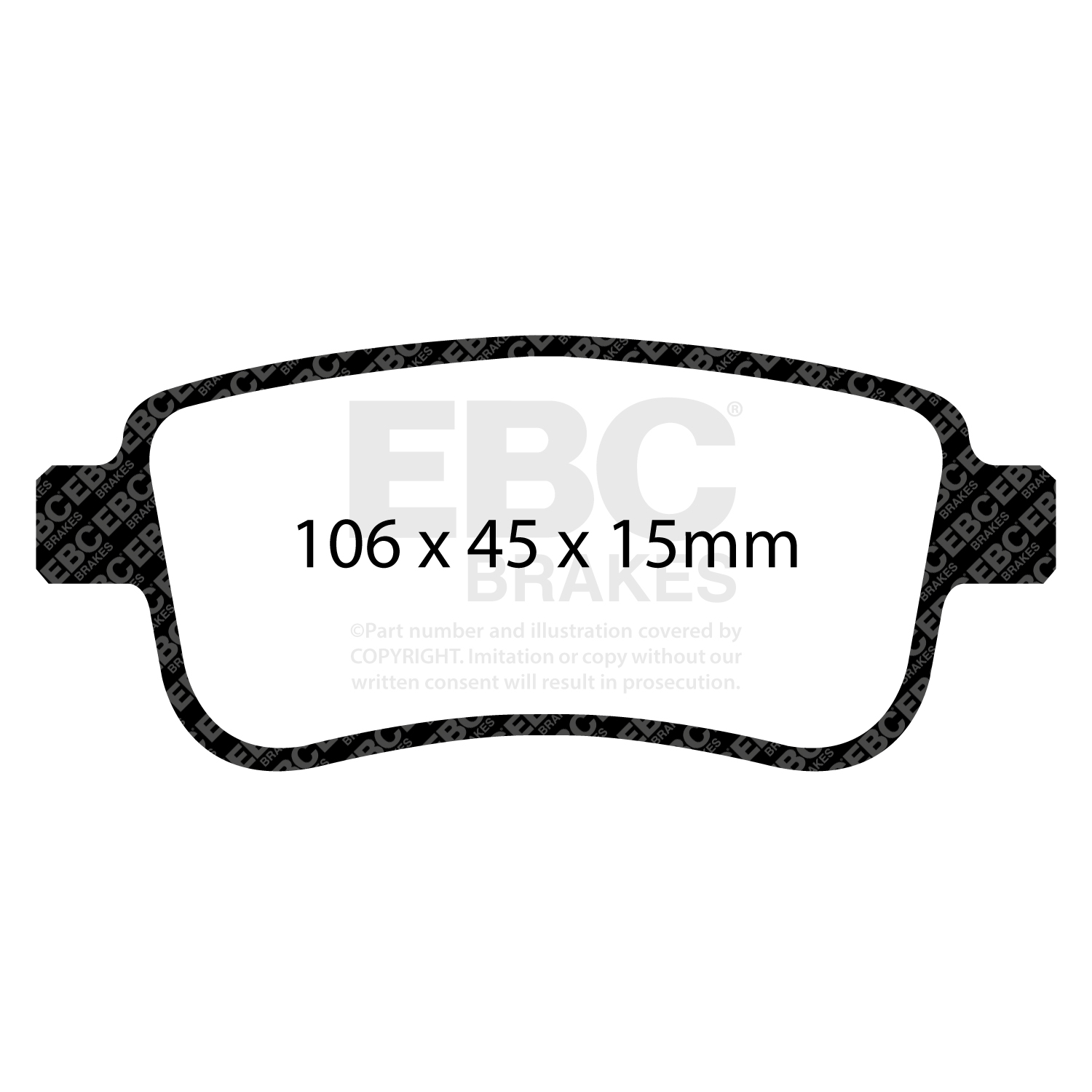 Pastiglie Sportive Stradali EBC Yellowstuff - EBC-DP42025R