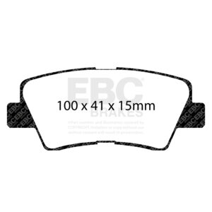 Pastiglie Sportive Stradali EBC Yellowstuff - EBC-DP42031R