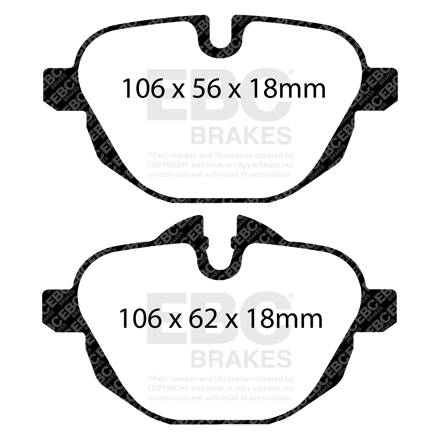 Pastiglie Sportive Stradali EBC Yellowstuff - EBC-DP42047R