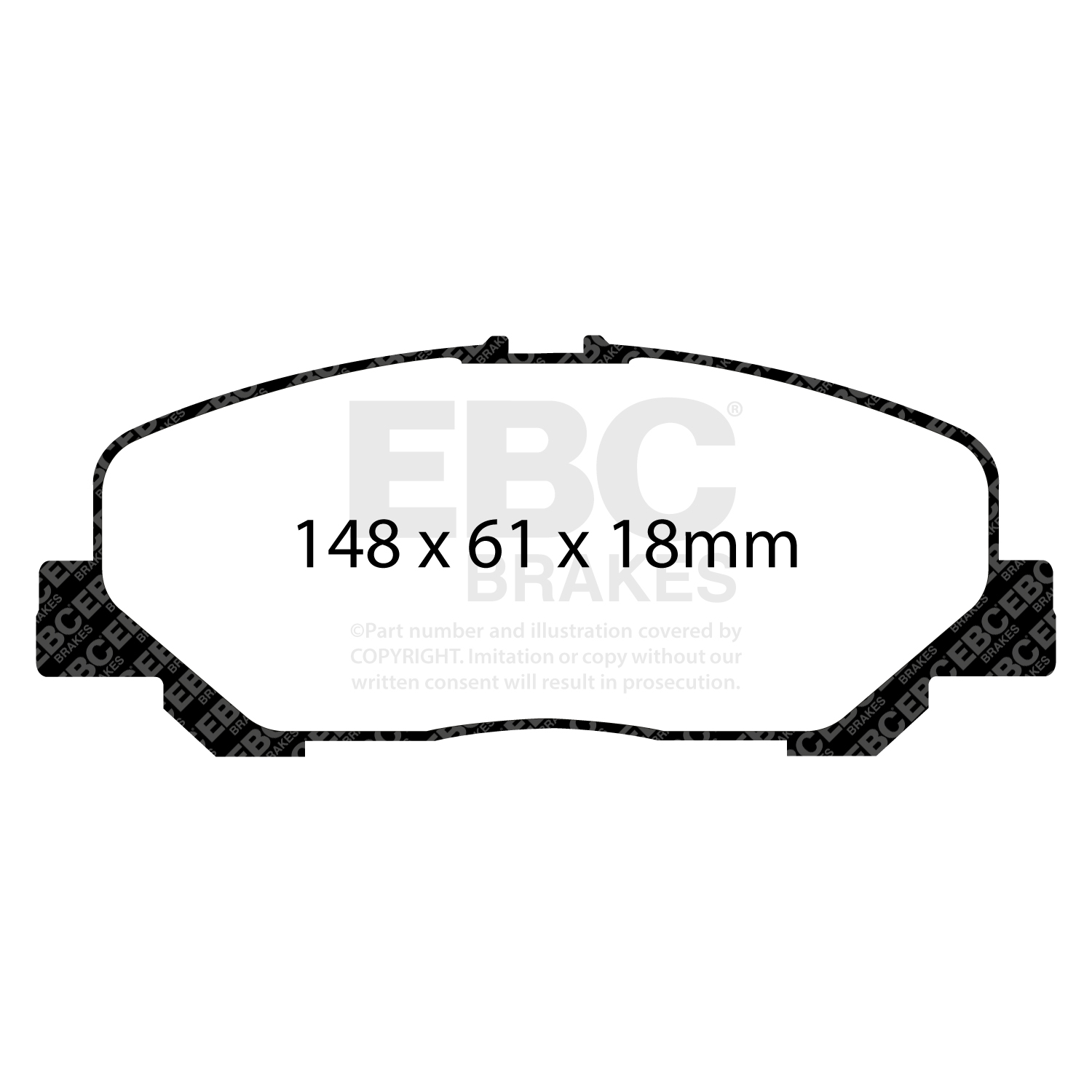 Pastiglie Sportive Stradali EBC Yellowstuff - EBC-DP42048R