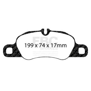 Pastiglie Sportive Stradali EBC Yellowstuff - EBC-DP42057R