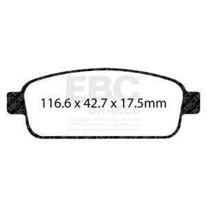 Pastiglie Sportive Stradali EBC Yellowstuff - EBC-DP42066R
