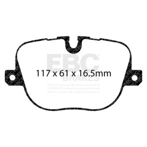 Pastiglie Sportive Stradali EBC Yellowstuff - EBC-DP42068R