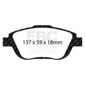 Pastiglie Sportive Stradali EBC Yellowstuff - EBC-DP42073R