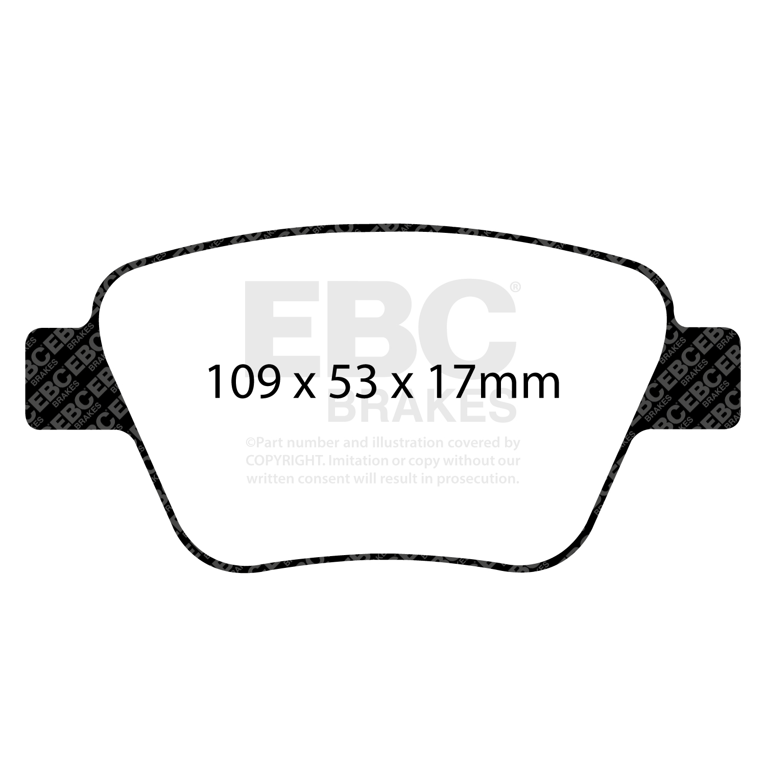 Pastiglie Sportive Stradali EBC Yellowstuff - EBC-DP42075R