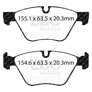 Pastiglie Sportive Stradali EBC Yellowstuff - EBC-DP42088R