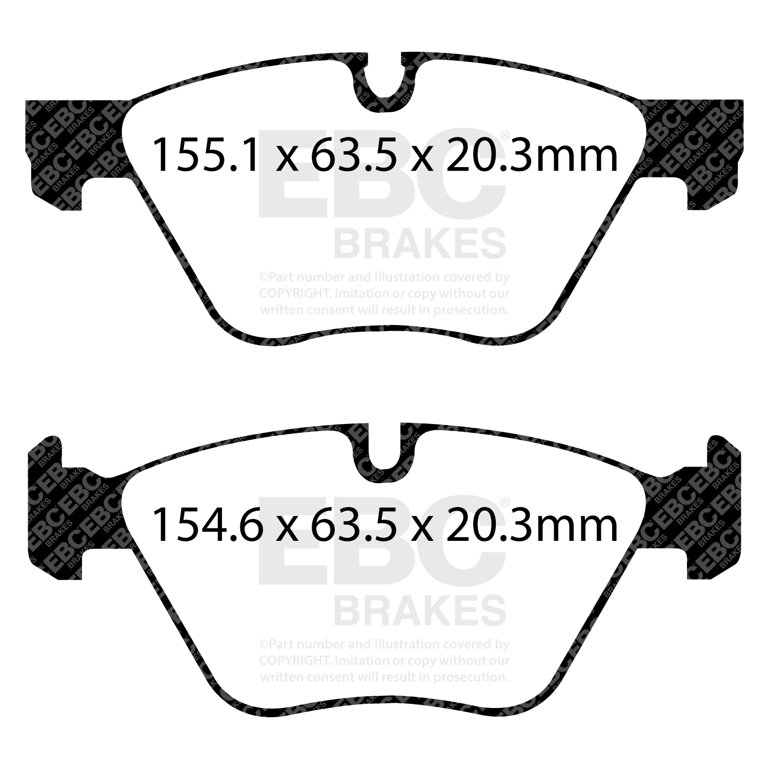Pastiglie Sportive Stradali EBC Yellowstuff - EBC-DP42088R