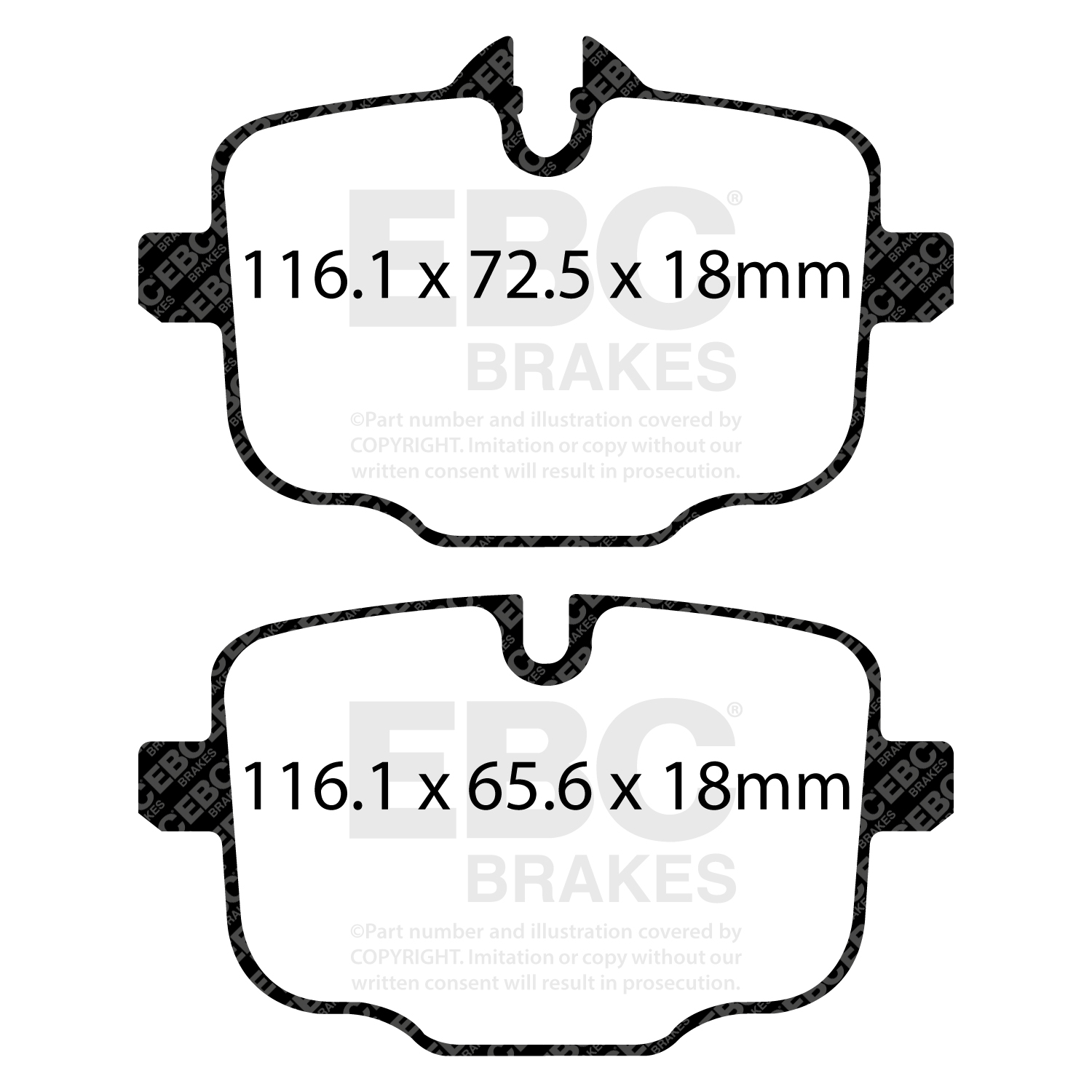 Pastiglie Sportive Stradali EBC Yellowstuff - EBC-DP42089R