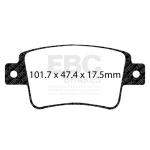 Pastiglie Sportive Stradali EBC Yellowstuff - EBC-DP42101R