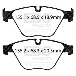 Pastiglie Sportive Stradali EBC Yellowstuff - EBC-DP42103R