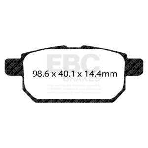 Pastiglie Sportive Stradali EBC Yellowstuff - EBC-DP42120R