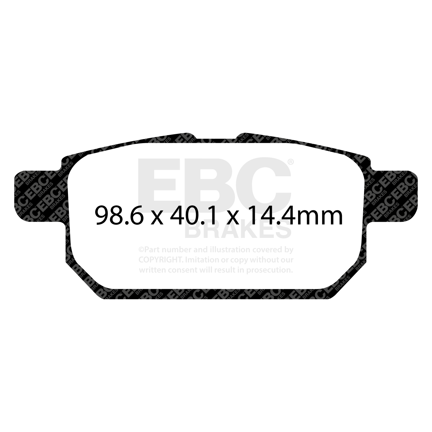 Pastiglie Sportive Stradali EBC Yellowstuff - EBC-DP42120R