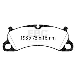 Pastiglie Sportive Stradali EBC Yellowstuff - EBC-DP42144R