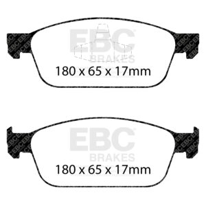 Pastiglie Sportive Stradali EBC Yellowstuff - EBC-DP42145R