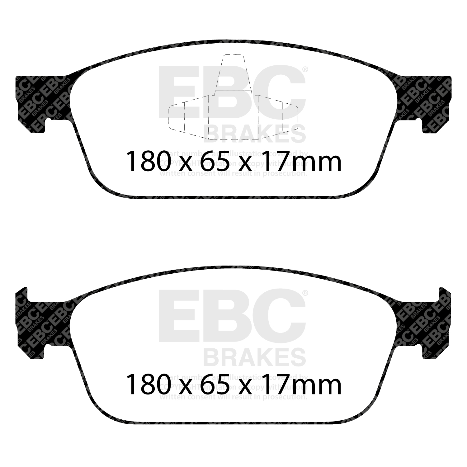 Pastiglie Sportive Stradali EBC Yellowstuff - EBC-DP42145R