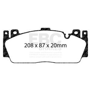 Pastiglie Sportive Stradali EBC Yellowstuff - EBC-DP42148R