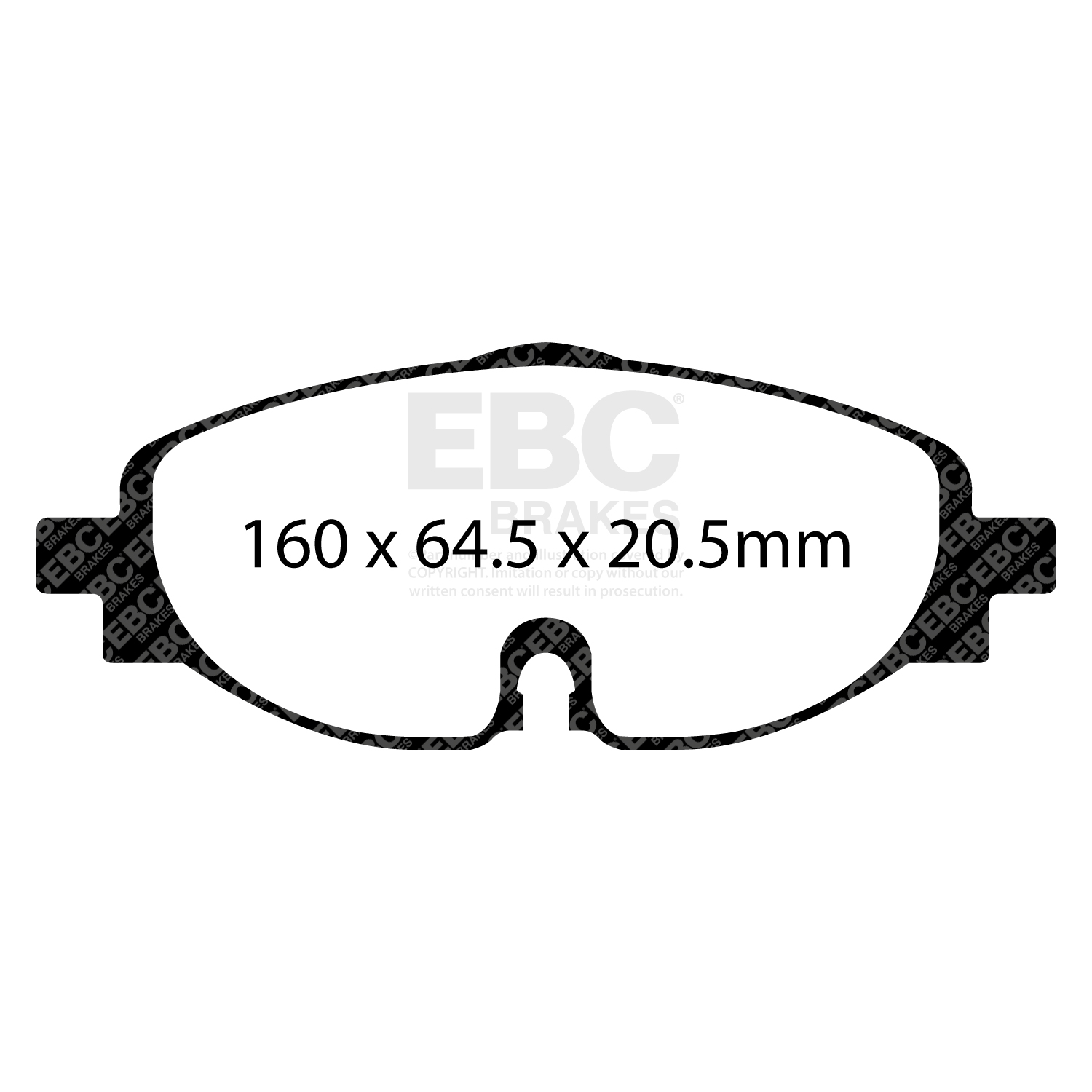 Pastiglie Sportive Stradali EBC Yellowstuff - EBC-DP42150R