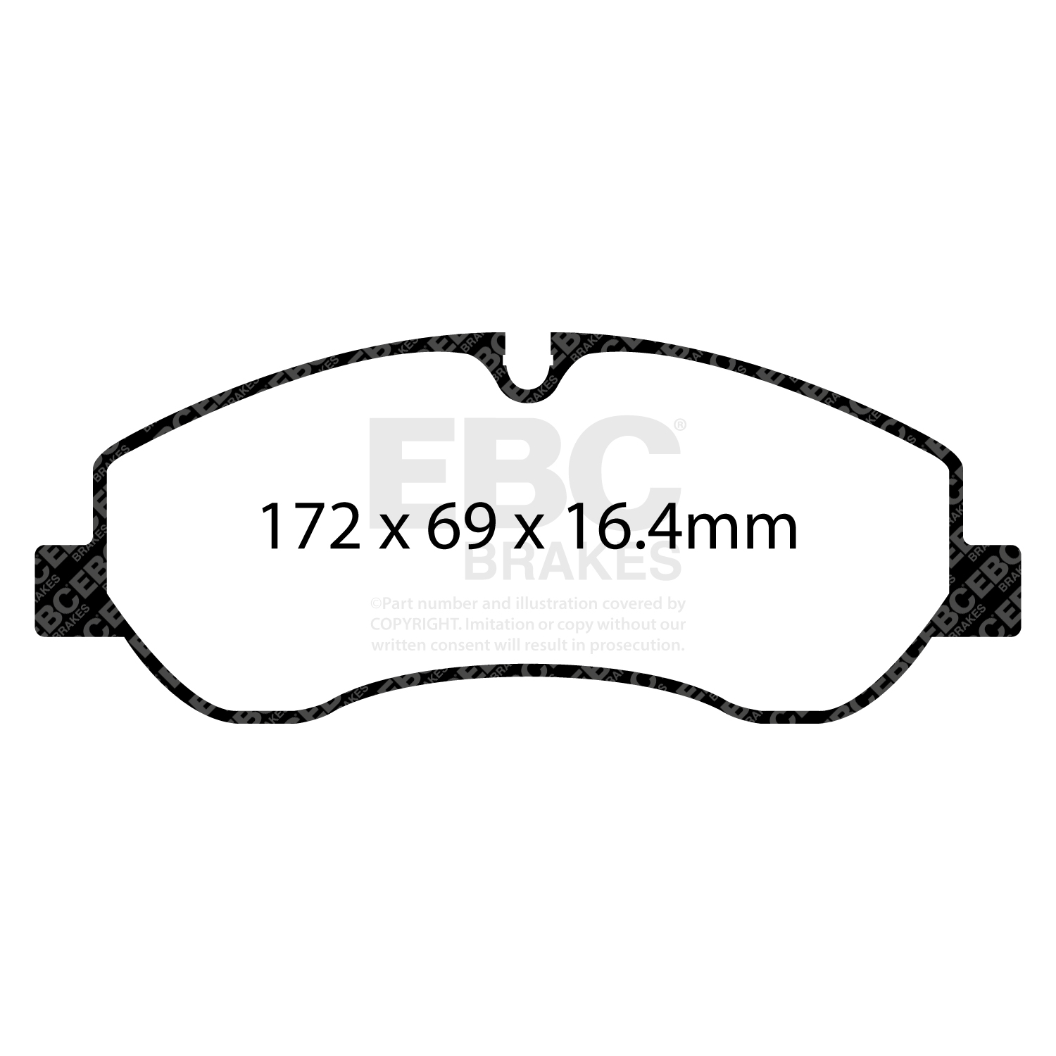 Pastiglie Sportive Stradali EBC Yellowstuff - EBC-DP42151R