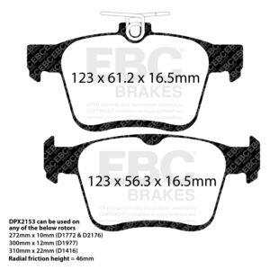 Pastiglie Sportive Stradali EBC Yellowstuff - EBC-DP42153R