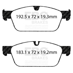 Pastiglie Sportive Stradali EBC Yellowstuff - EBC-DP42156R