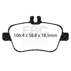 Pastiglie Sportive Stradali EBC Yellowstuff - EBC-DP42157R