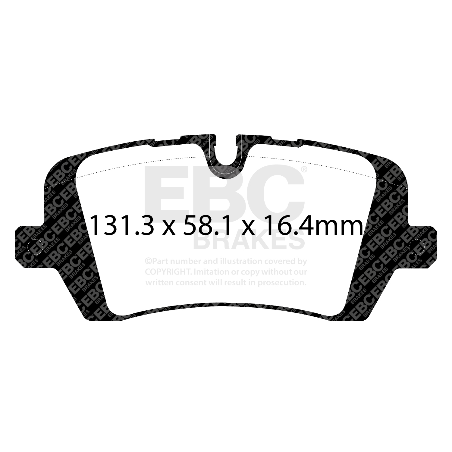 Pastiglie Sportive Stradali EBC Yellowstuff - EBC-DP42161R