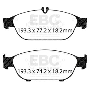Pastiglie Sportive Stradali EBC Yellowstuff - EBC-DP42169R