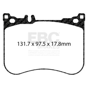 Pastiglie Sportive Stradali EBC Yellowstuff - EBC-DP42178R