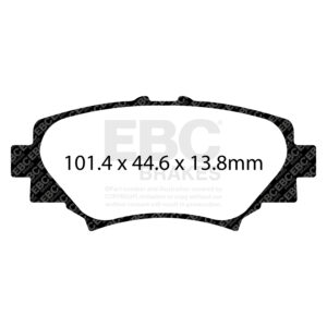 Pastiglie Sportive Stradali EBC Yellowstuff - EBC-DP42186R