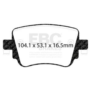 Pastiglie Sportive Stradali EBC Yellowstuff - EBC-DP42201R