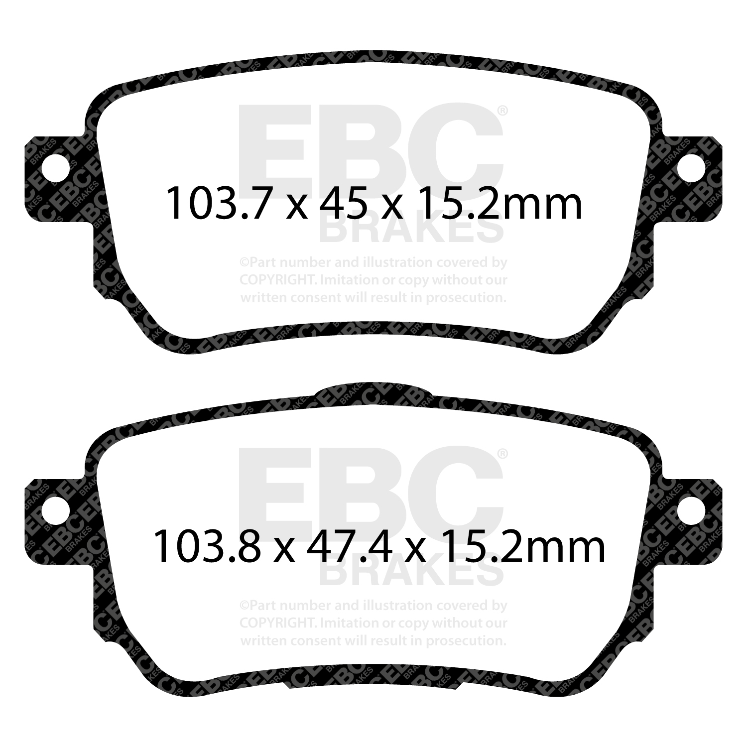 Pastiglie Sportive Stradali EBC Yellowstuff - EBC-DP42219R