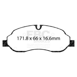 Pastiglie Sportive Stradali EBC Yellowstuff - EBC-DP42221R