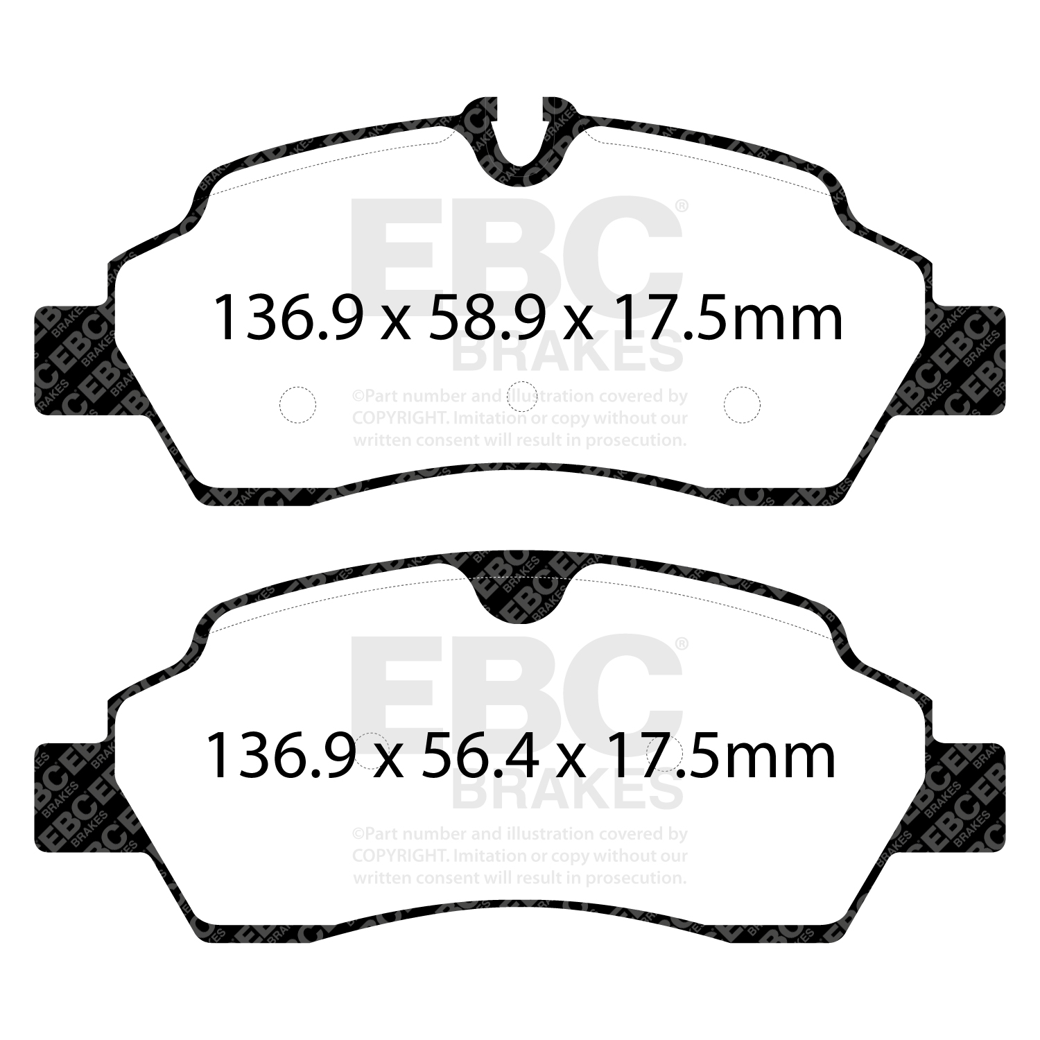 Pastiglie Sportive Stradali EBC Yellowstuff - EBC-DP42222R