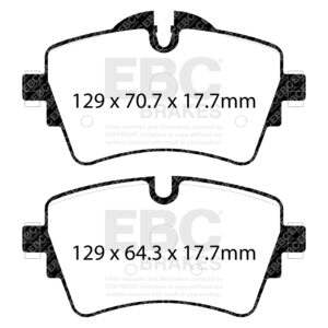 Pastiglie Sportive Stradali EBC Yellowstuff - EBC-DP42227R