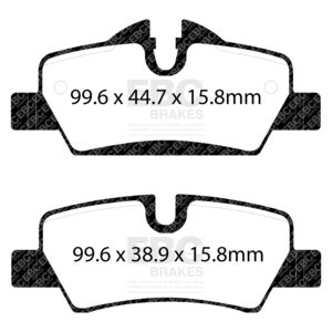 Pastiglie Sportive Stradali EBC Yellowstuff - EBC-DP42228R
