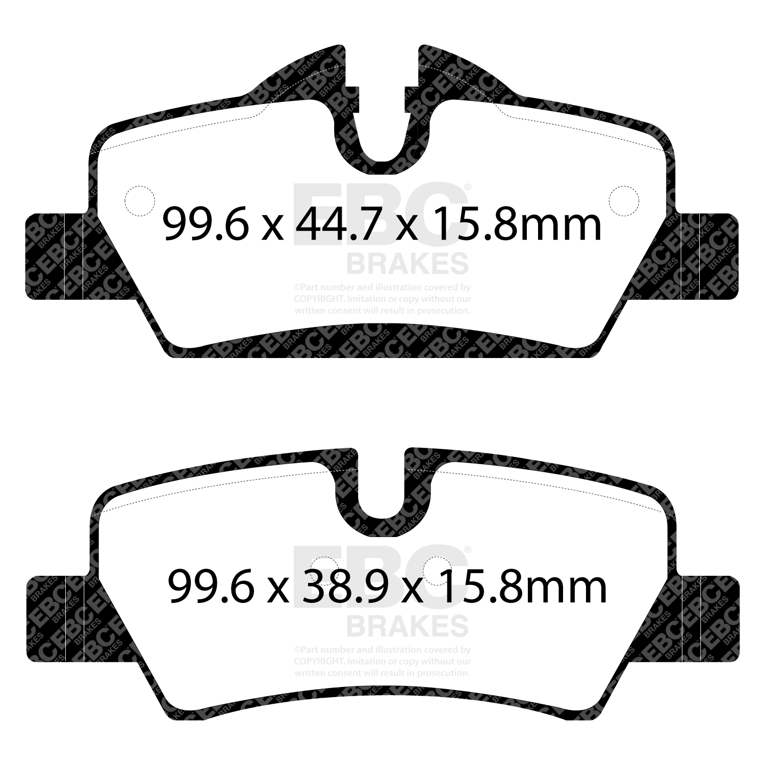Pastiglie Sportive Stradali EBC Yellowstuff - EBC-DP42228R