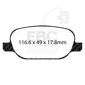Pastiglie Sportive Stradali EBC Yellowstuff - EBC-DP42236R