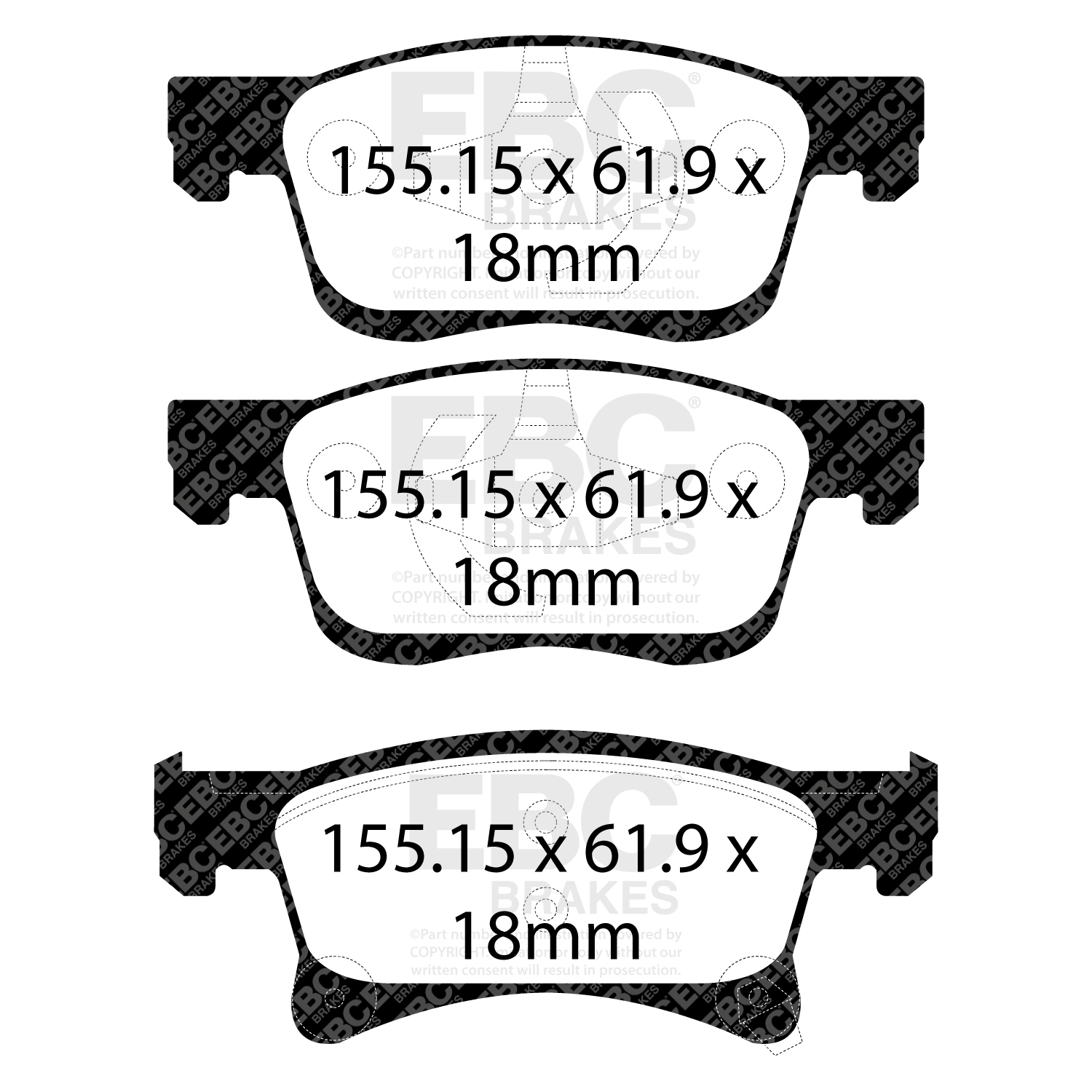 Pastiglie Sportive Stradali EBC Yellowstuff - EBC-DP42242R