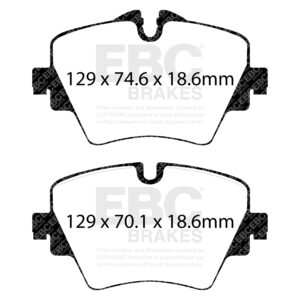 Pastiglie Sportive Stradali EBC Yellowstuff - EBC-DP42245R