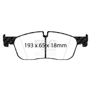 Pastiglie Sportive Stradali EBC Yellowstuff - EBC-DP42255R