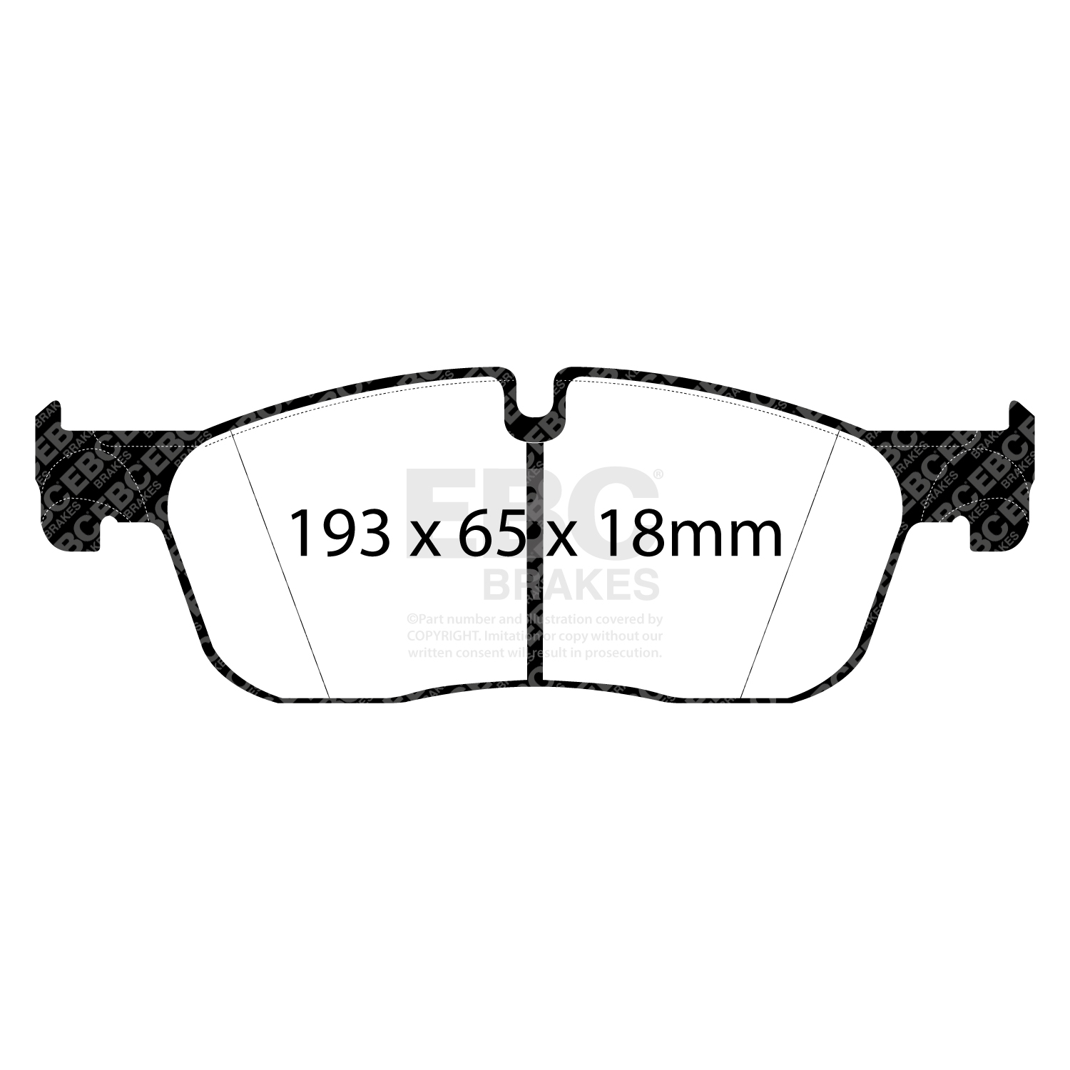Pastiglie Sportive Stradali EBC Yellowstuff - EBC-DP42255R